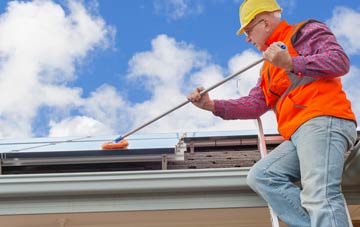 No Mans Land soft wash roof cleaning